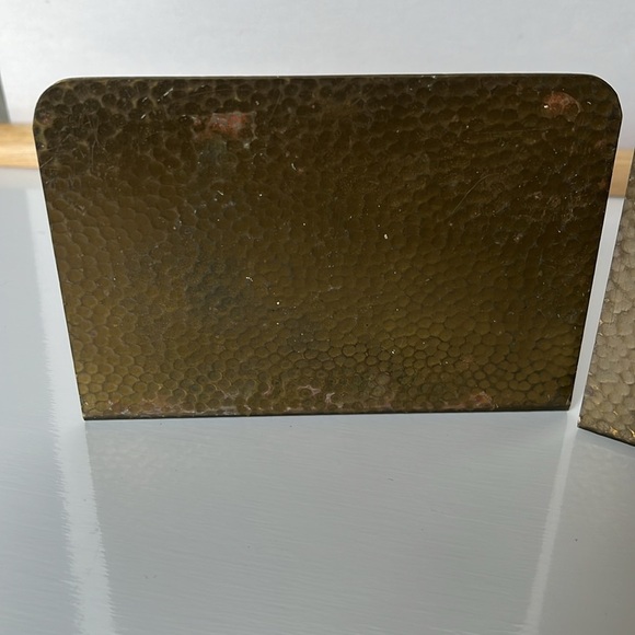 Oregon State Bookends Antique Brass Bookends Robbins Co. Attleboro MA - Picture 8 of 15